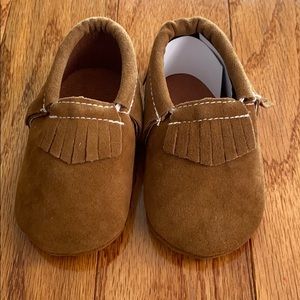 Brand new baby moccasins